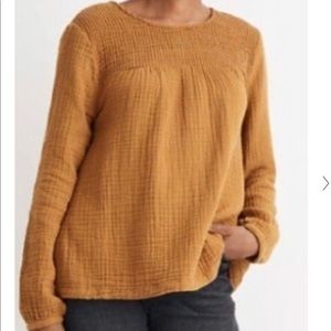 Madewell Gauze top